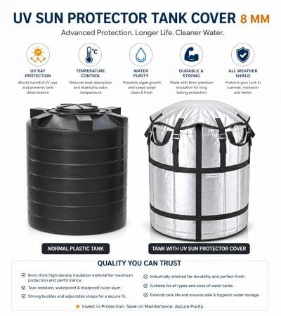 Magic water tank cover