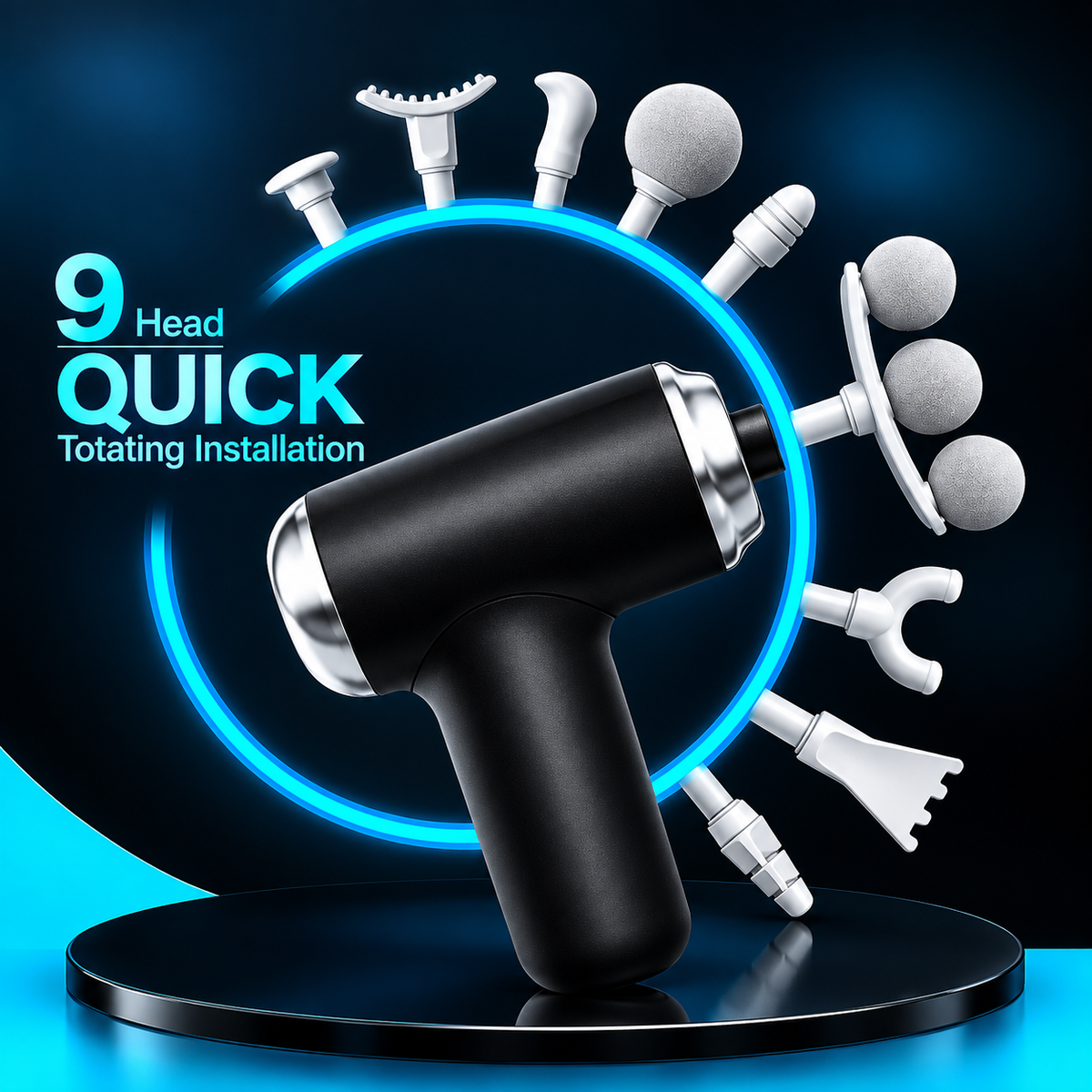 Cordless Deep Tissue Massage Gun