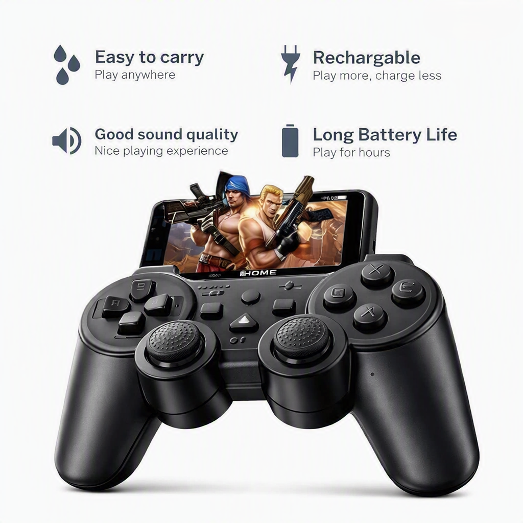 DXP S10 Handheld Gaming Console for Kids & Adults | 520 Built-in Classic Games | Retro Video Game Player | Portable Rechargeable Mini Game Box with TV Output | Toy Gift for Boys & Girls 6–14 Years