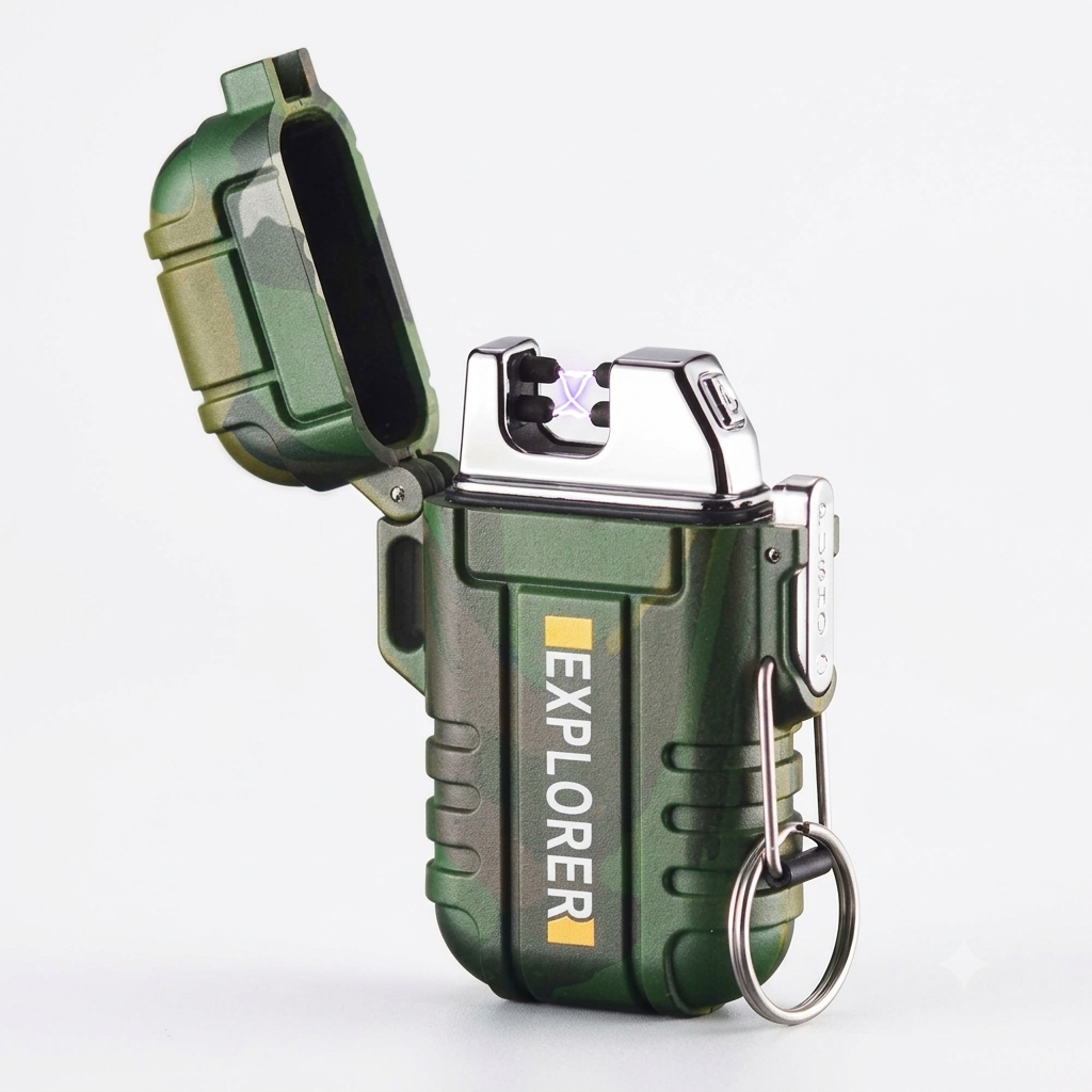 Military Green Arc Lighter