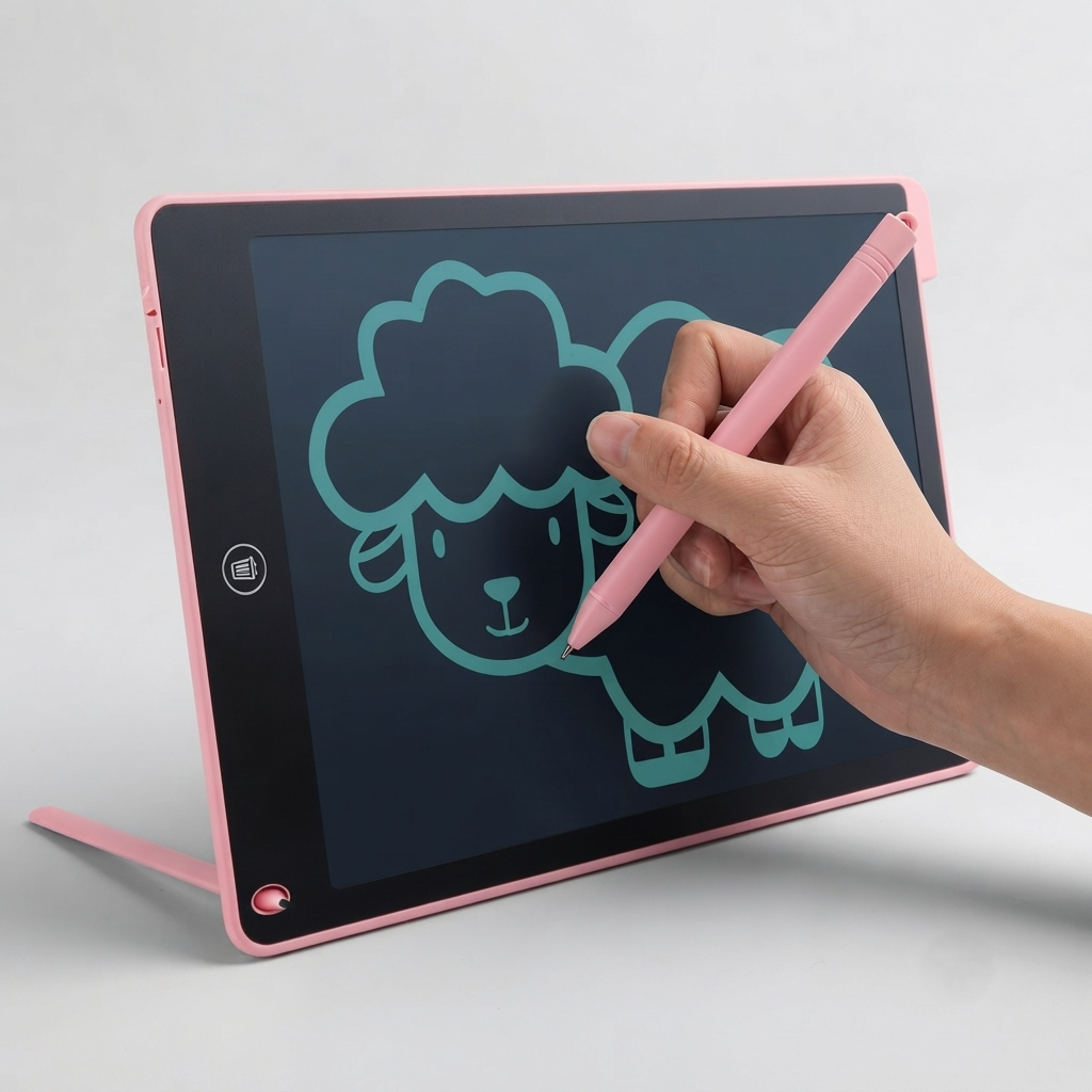 Rewritable LCD Writing & Drawing Pad