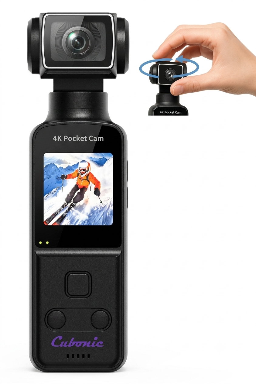 Ultra HD 270° Rotatable WiFi Action Camera