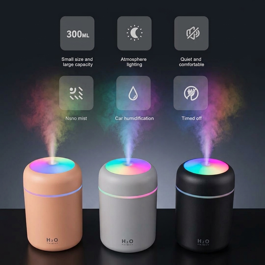 Essential Oil Diffuser & Cool Mist Humidifier