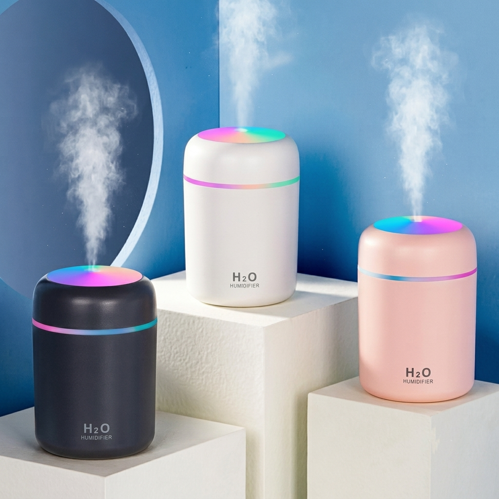 Essential Oil Diffuser & Cool Mist Humidifier