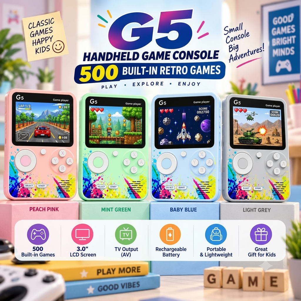 G5 Handheld Game Console