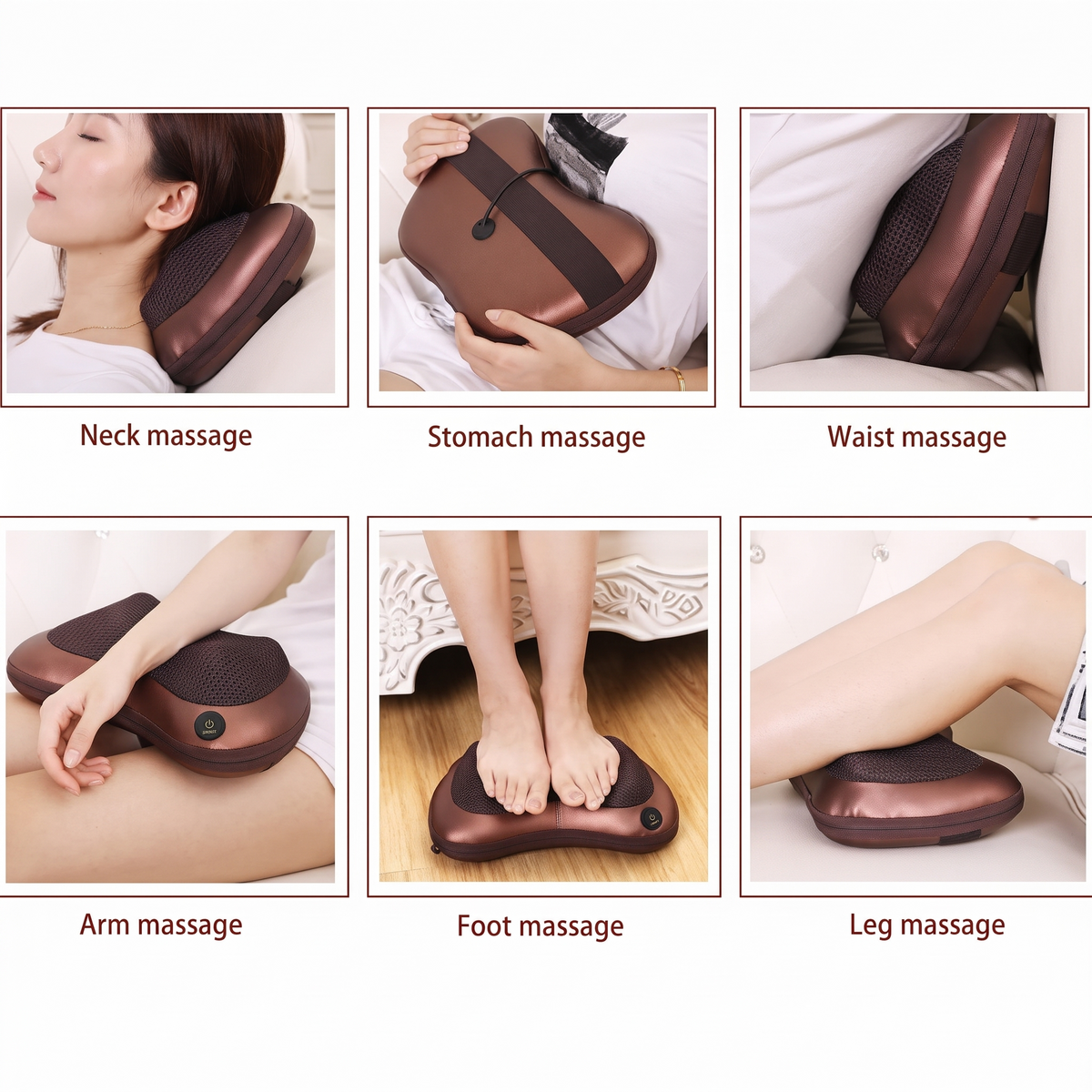 MCP Pillow Body Massage Pillow Neck Massager