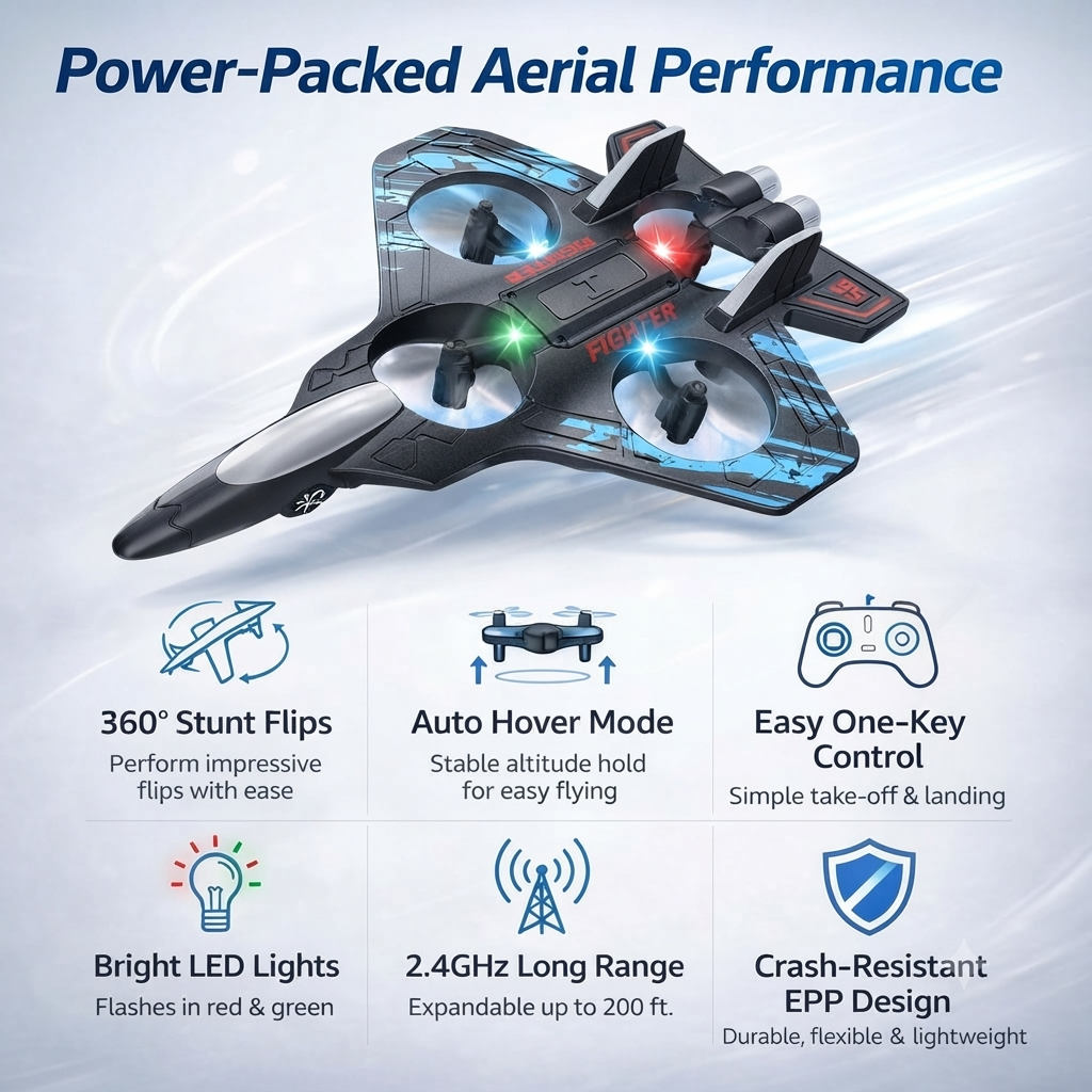 X33 Fighter Aircraft Remote Control Quadcopter Drone
