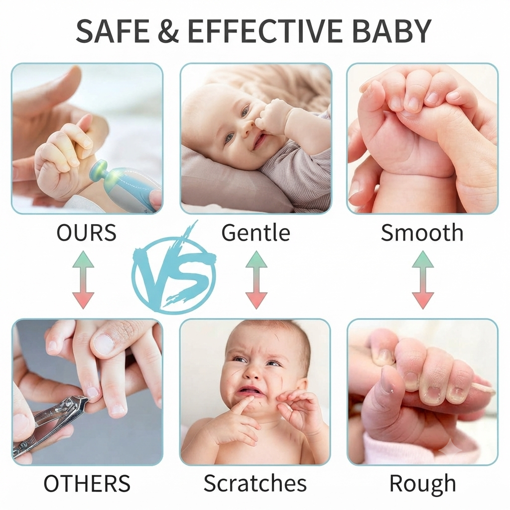 Electric Nail Trimmer For Baby