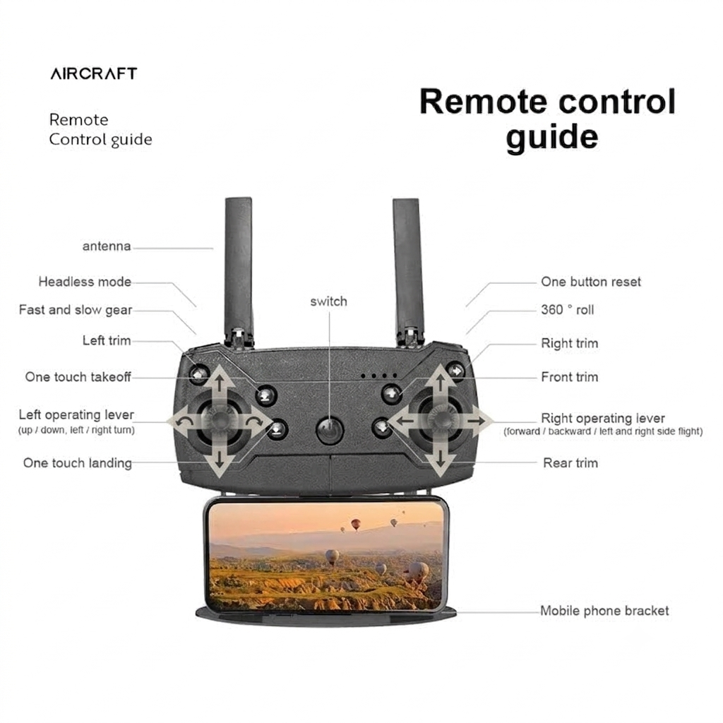 E88 Pro Dual Camera Foldable Drone