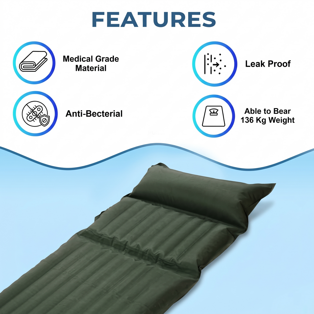 MCP Anti-Bedsore Water Bed Mattress