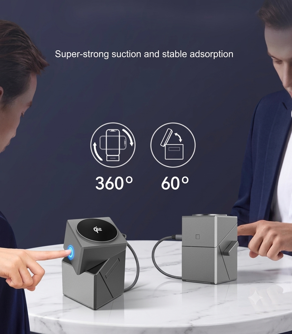Wireless Charging Station 3 in 1