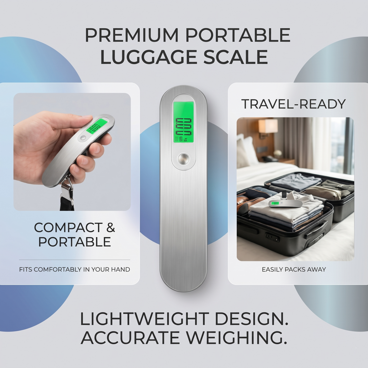 MCP A1 Digital Luggage Weighing Scale