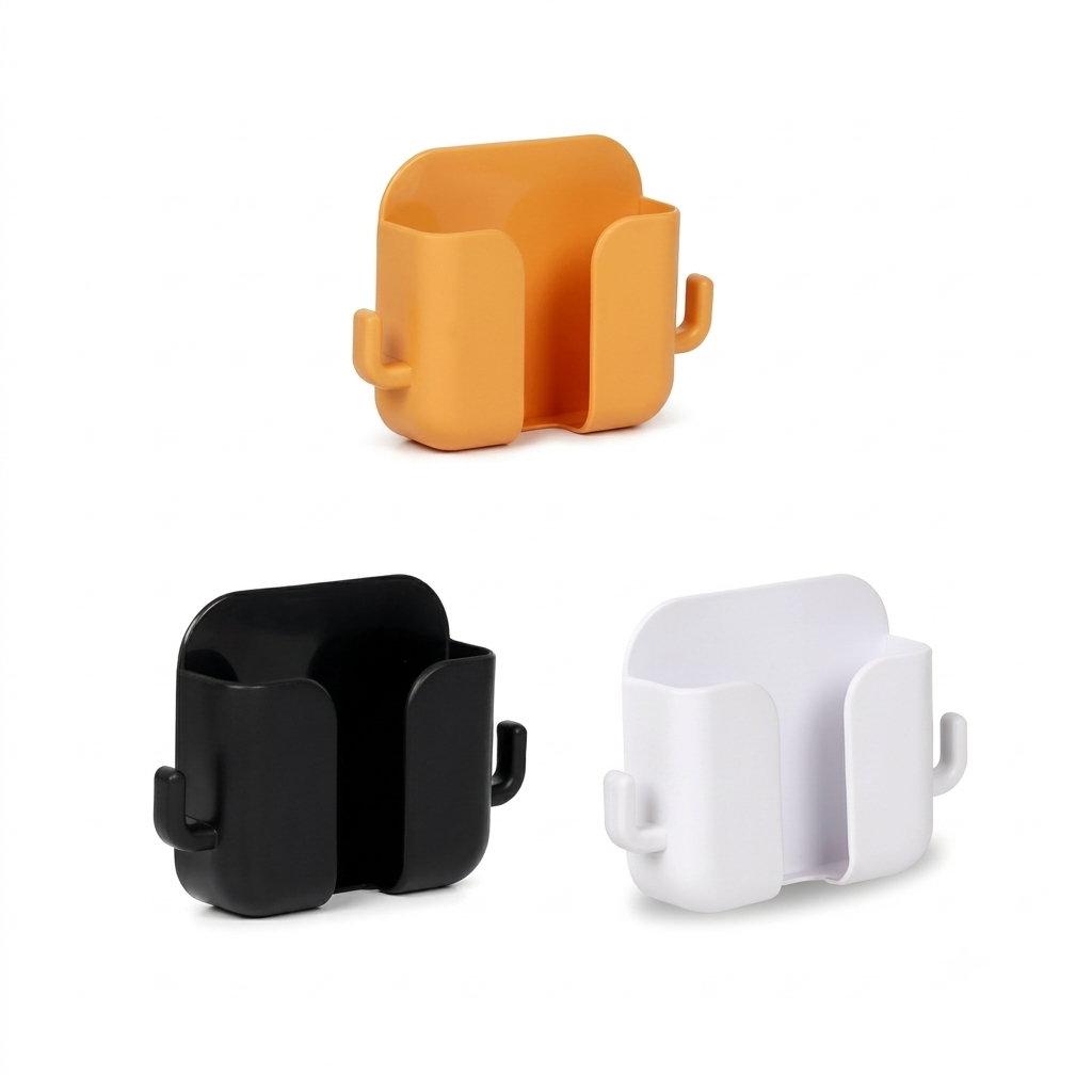 Wall-Mounted Holder with Hook
