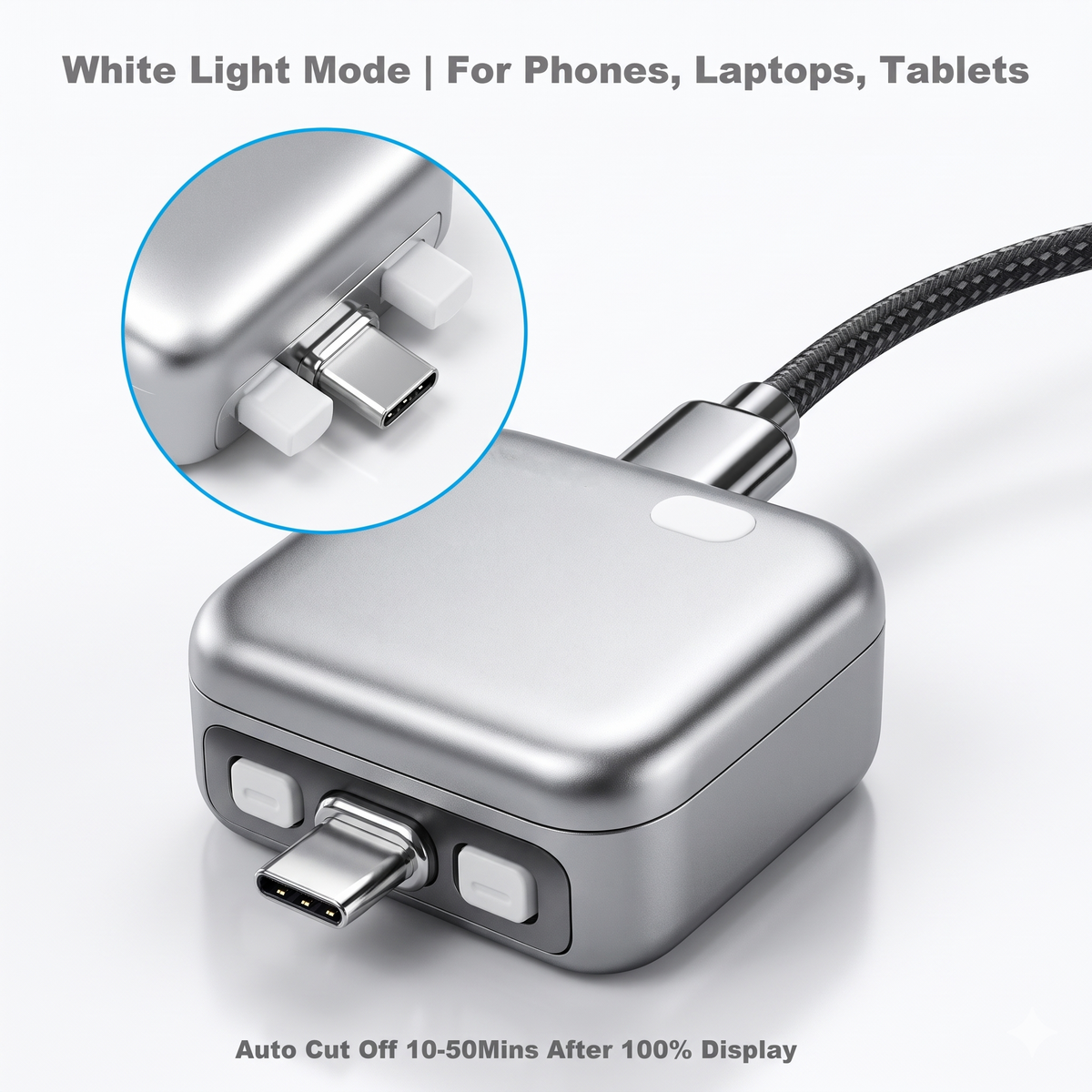 Smart Charger Adapter with Auto Power Disconnect