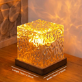 Dynamic Water Ripple Night Light – LED Projector Lamp