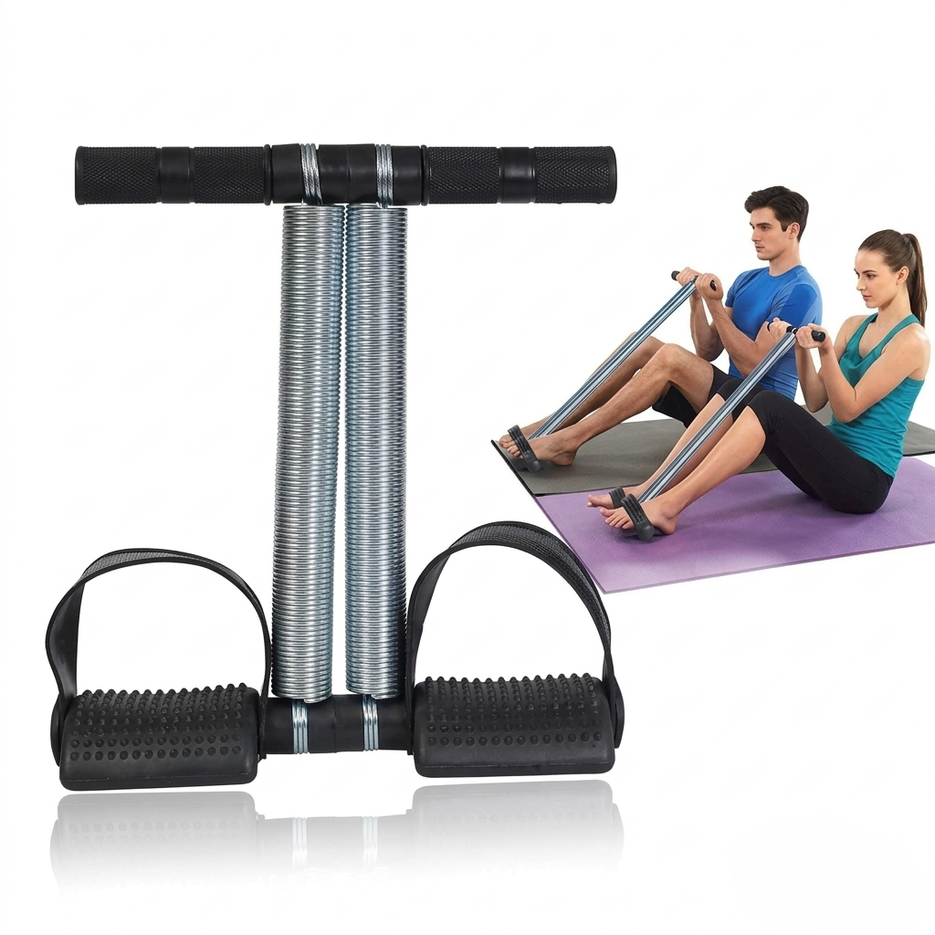 Double Spring Heavy Duty Ab & Core Exerciser