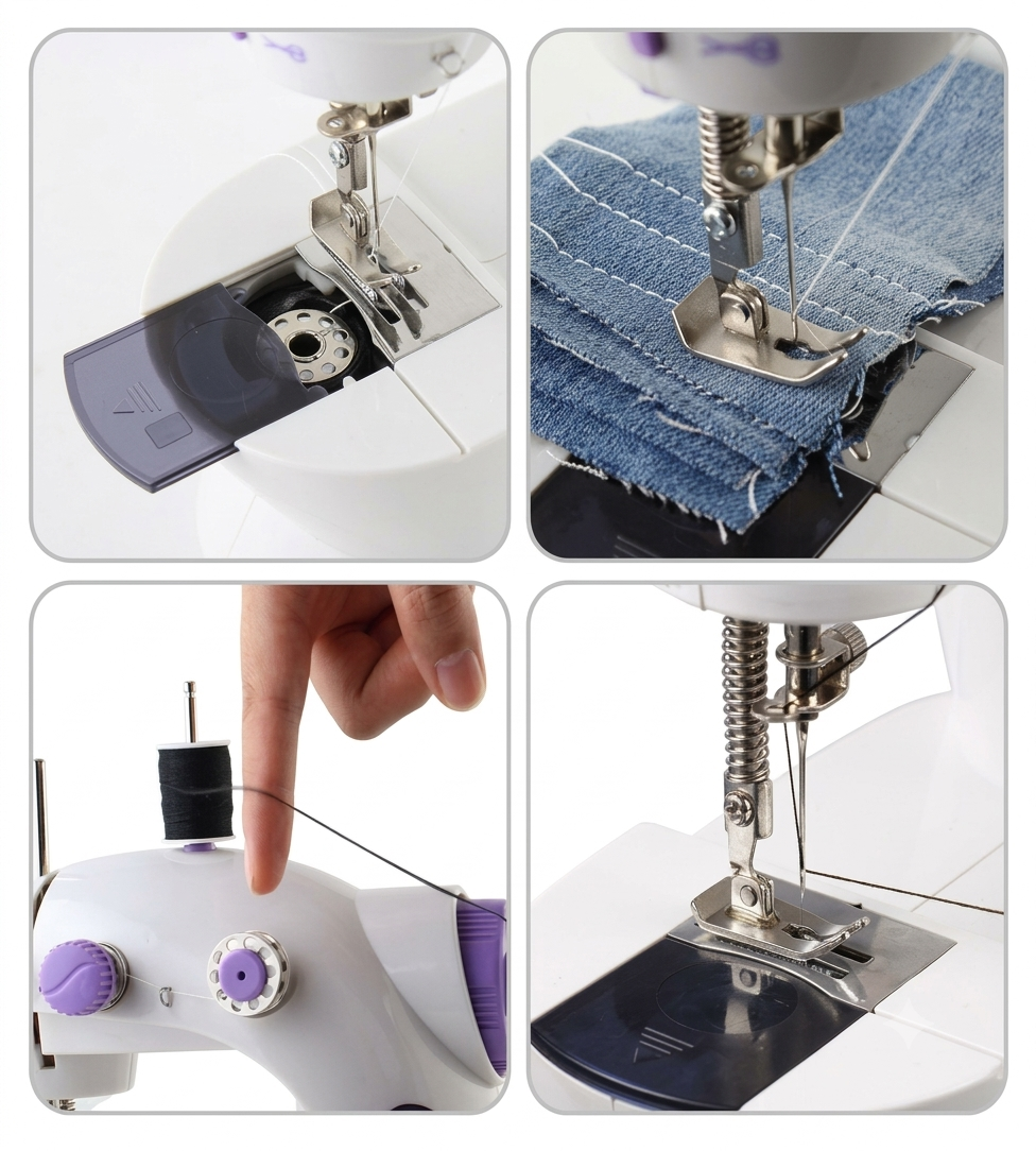 Mini  Electric Stitching & Sewing Machine