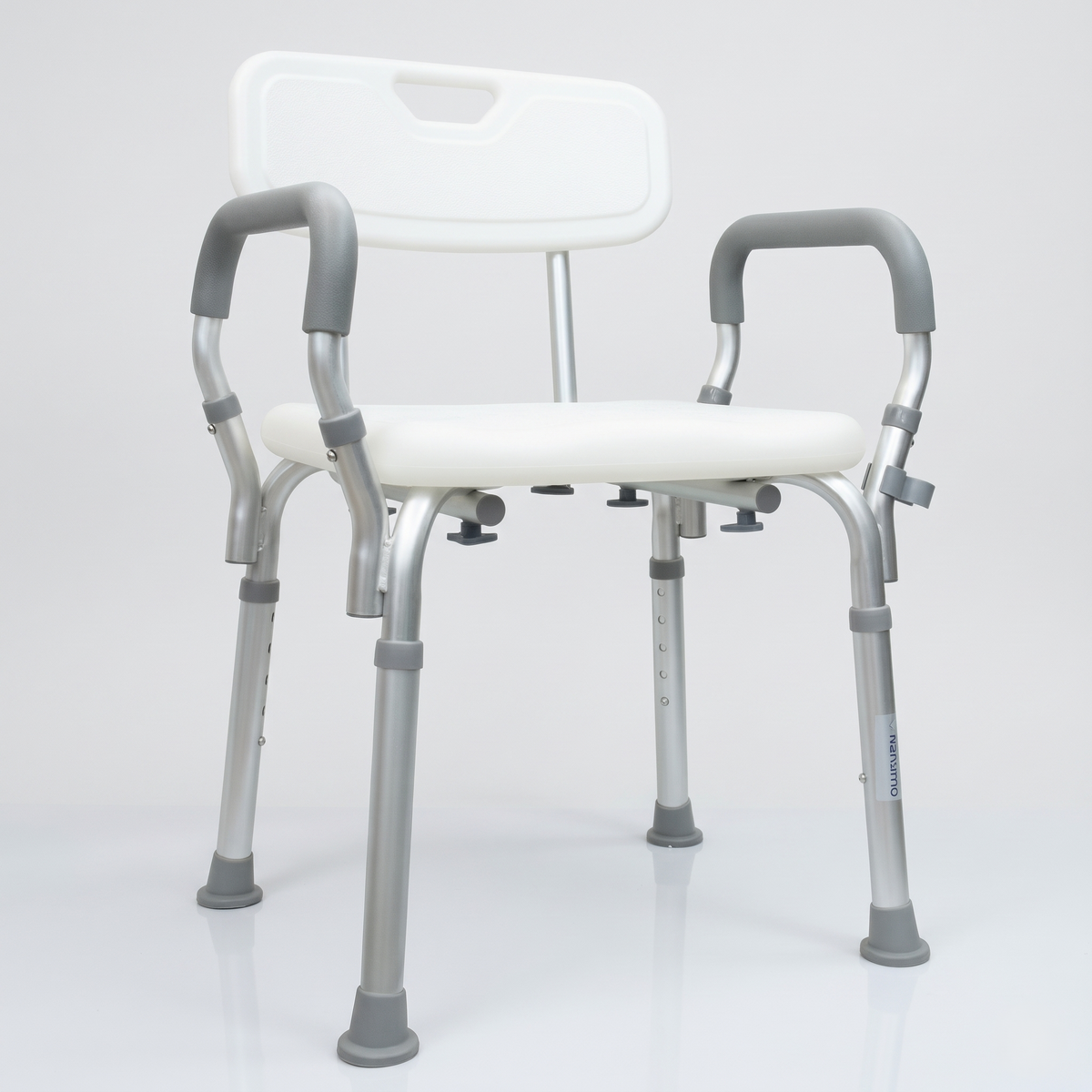 MCP Shower Chair For Seniors With Removable Back And Adjustable Legs