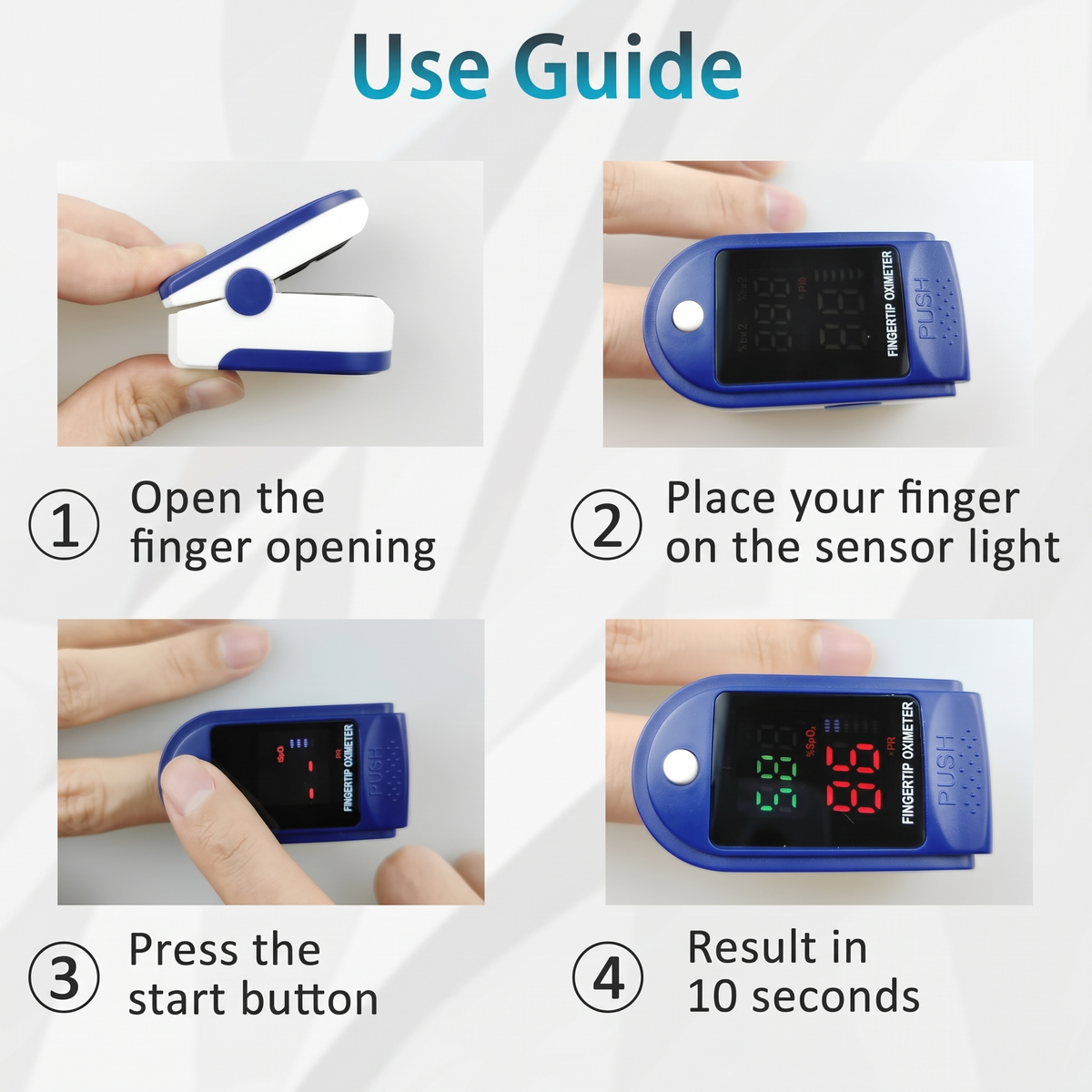 LK87 Digital Fingertip Pulse Oximeter