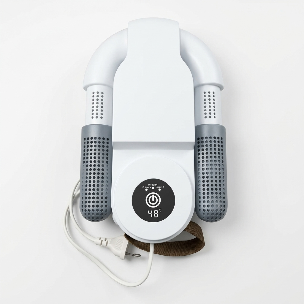Electric Shoe Dryer with UV Sterilisation – White