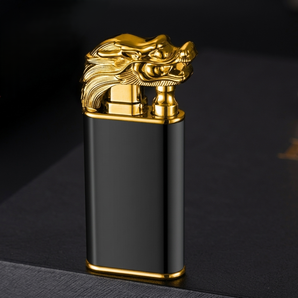 Dragon Head Metal Lighter