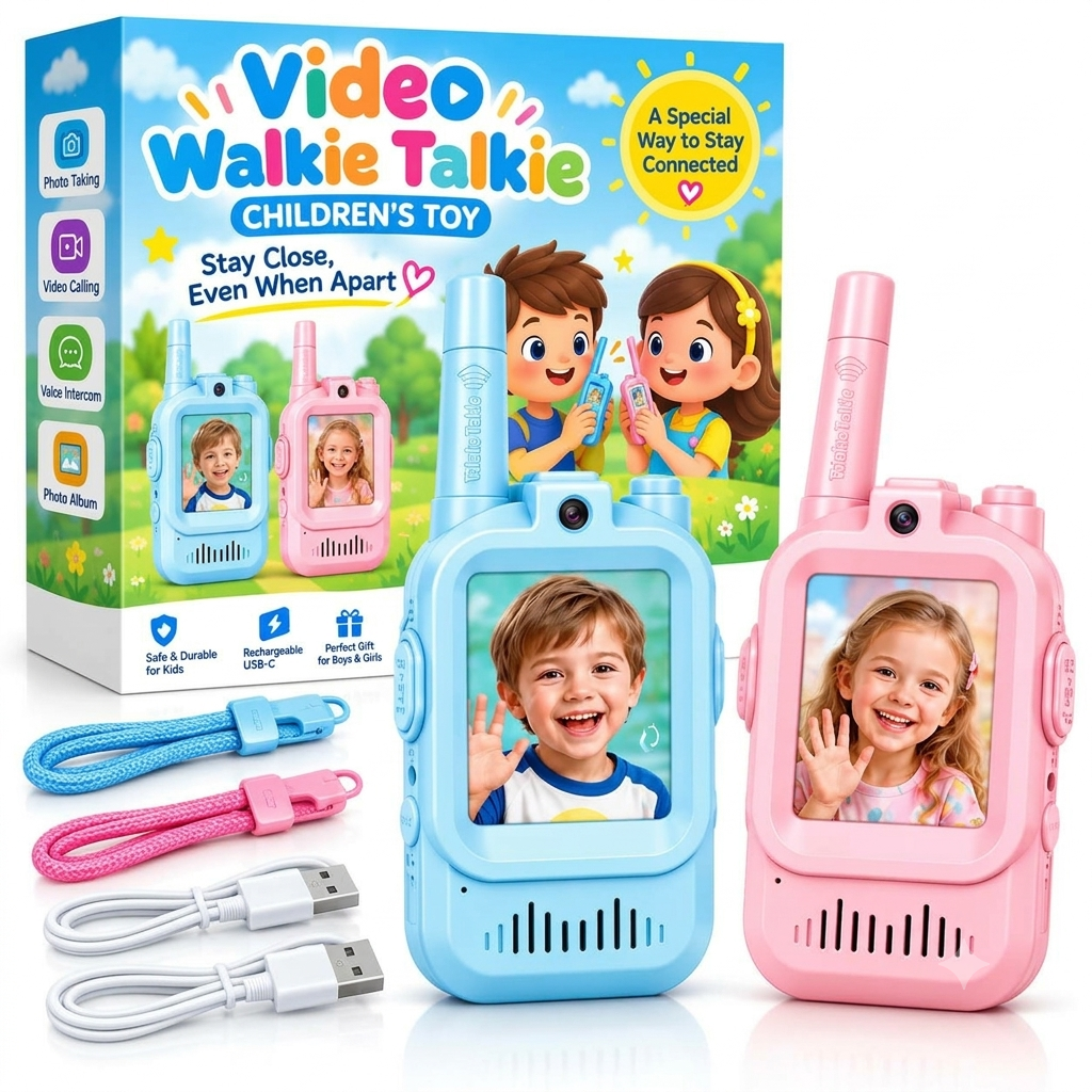 Talking Toy with Video & Voice For Kids