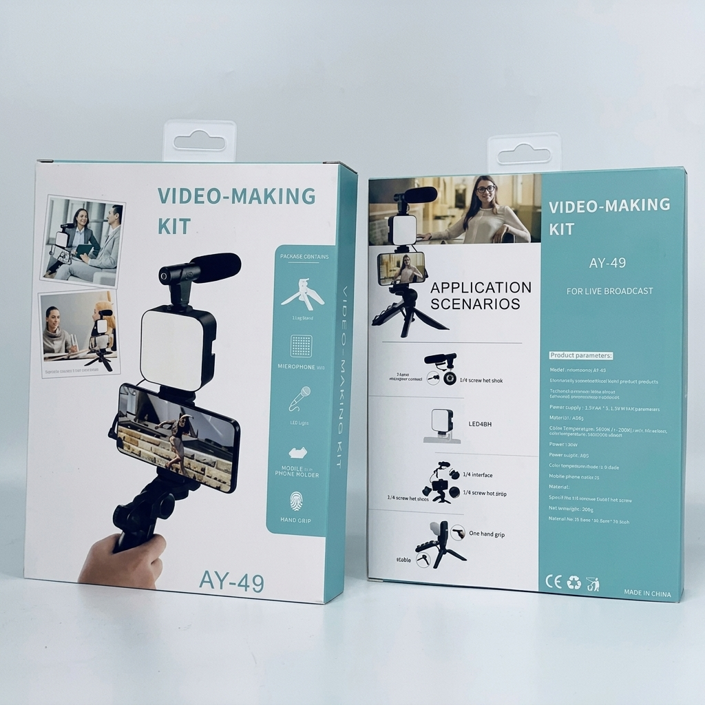 Handheld Phone Rig Stabilizer for Vlogging & Video