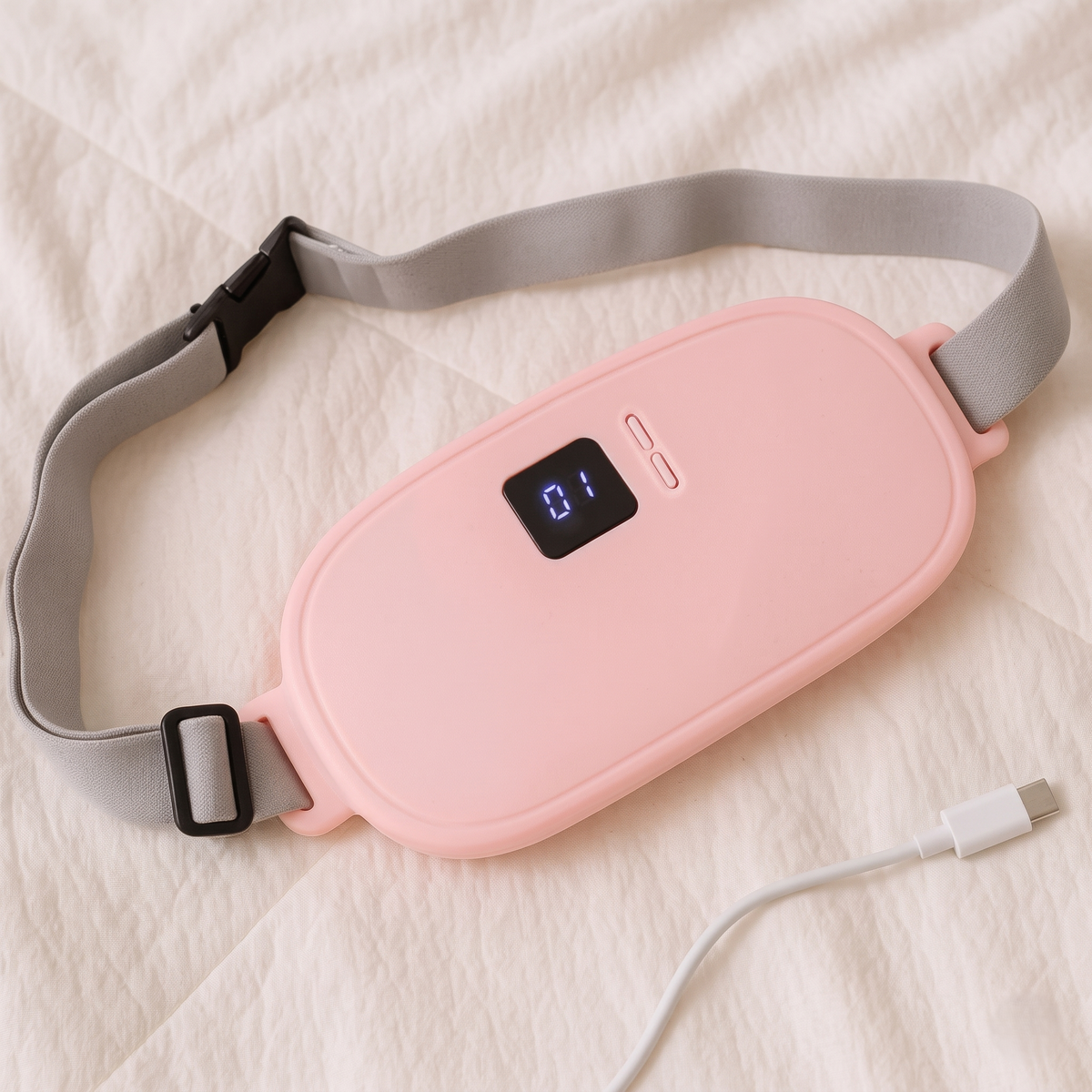 Cordless Heating & Massage Pad for Women