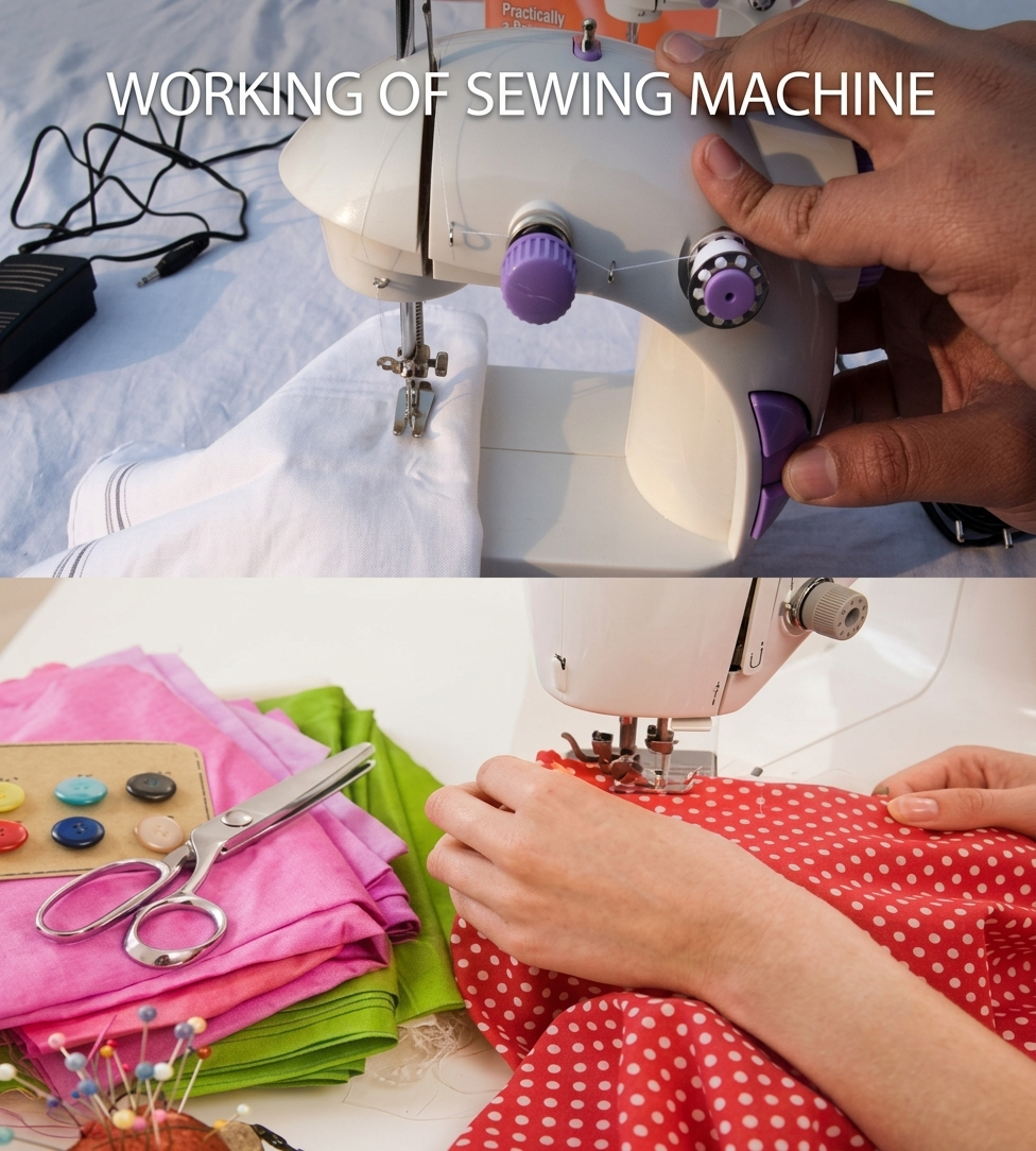 Mini  Electric Stitching & Sewing Machine