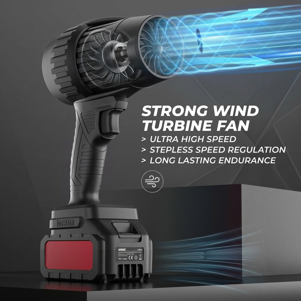 High Speed Powerful Air Blower Fan with Strong Wind Power
