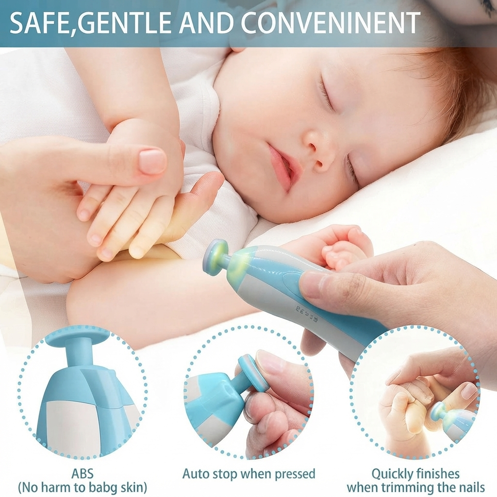 Electric Nail Trimmer For Baby
