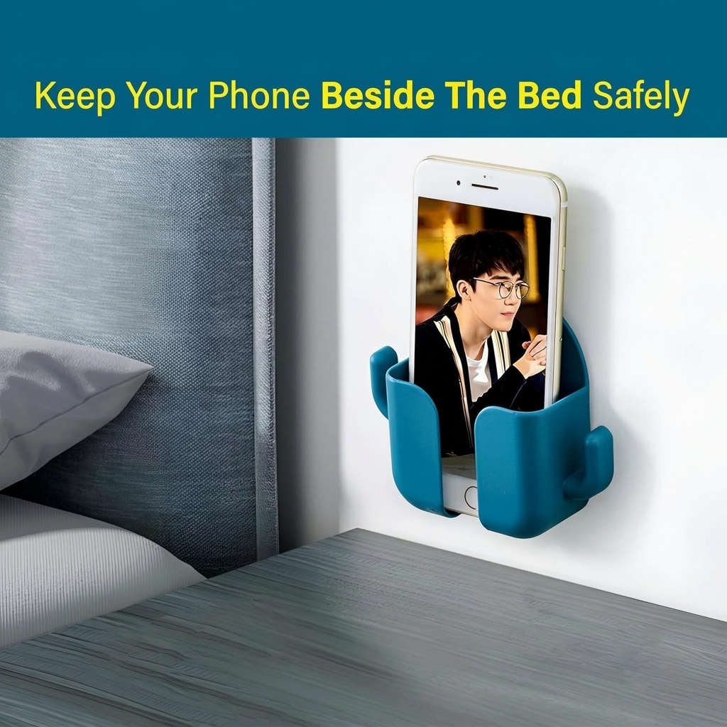 Wall-Mounted Holder with Hook