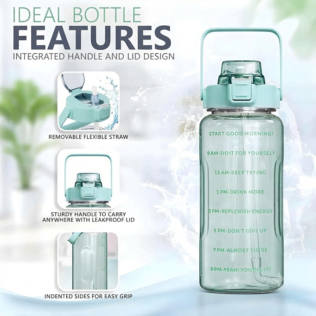 2L Sipper Water Bottle