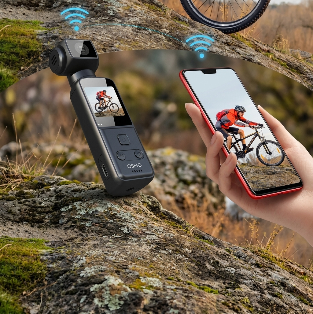 Ultra HD 270° Rotatable WiFi Action Camera