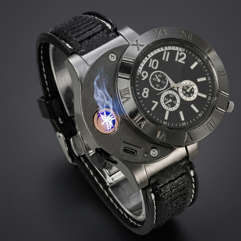 Electric Lighter Watch
