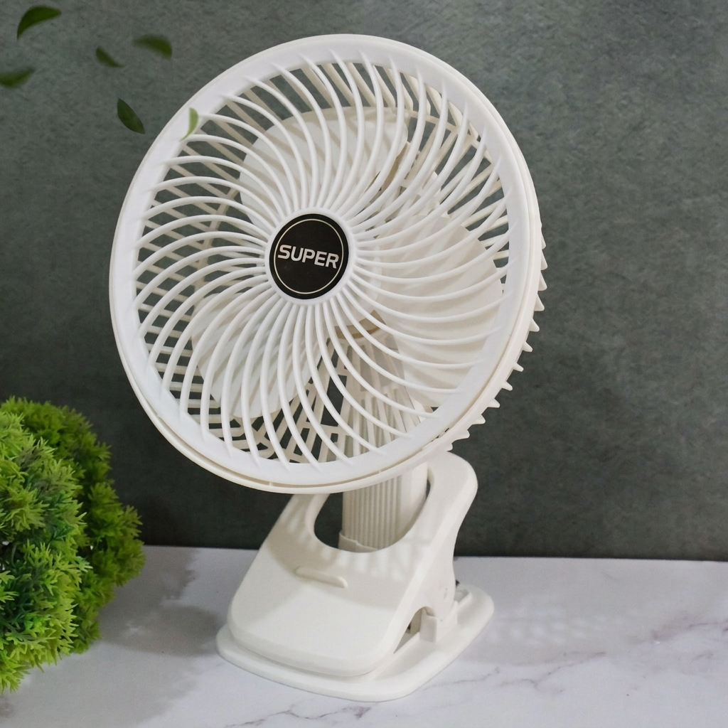 Clip On Mini Desk Fan