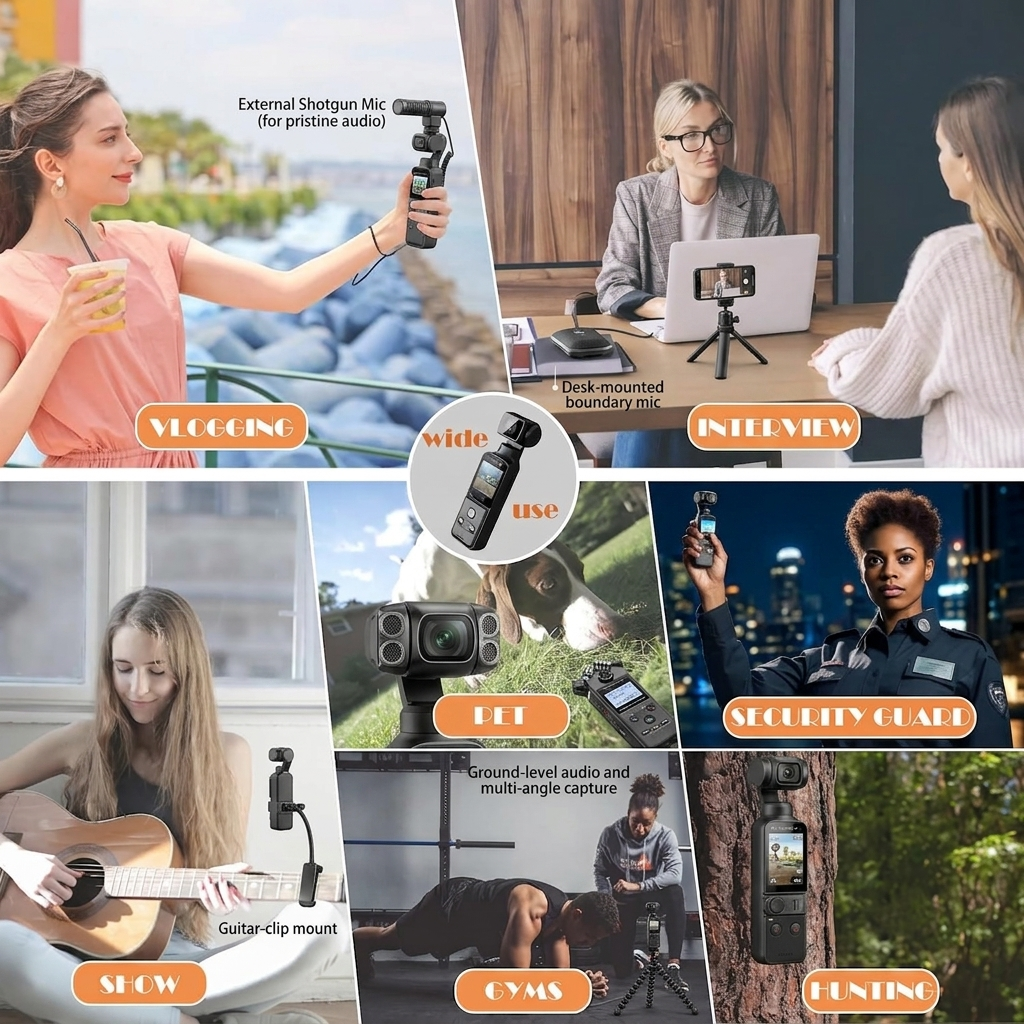 Ultra HD 270° Rotatable WiFi Action Camera