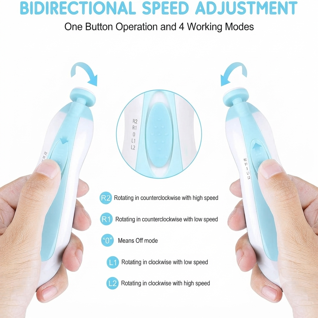 Electric Nail Trimmer For Baby