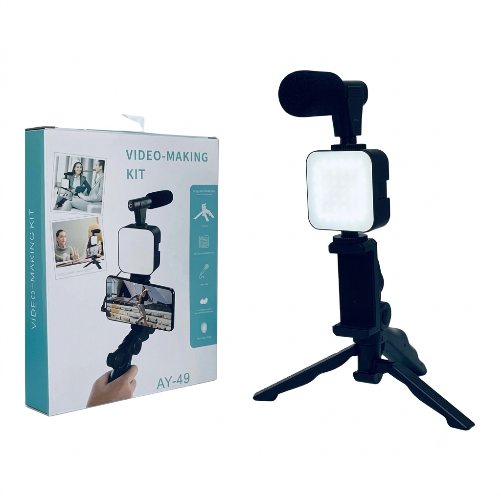 Handheld Phone Rig Stabilizer for Vlogging & Video