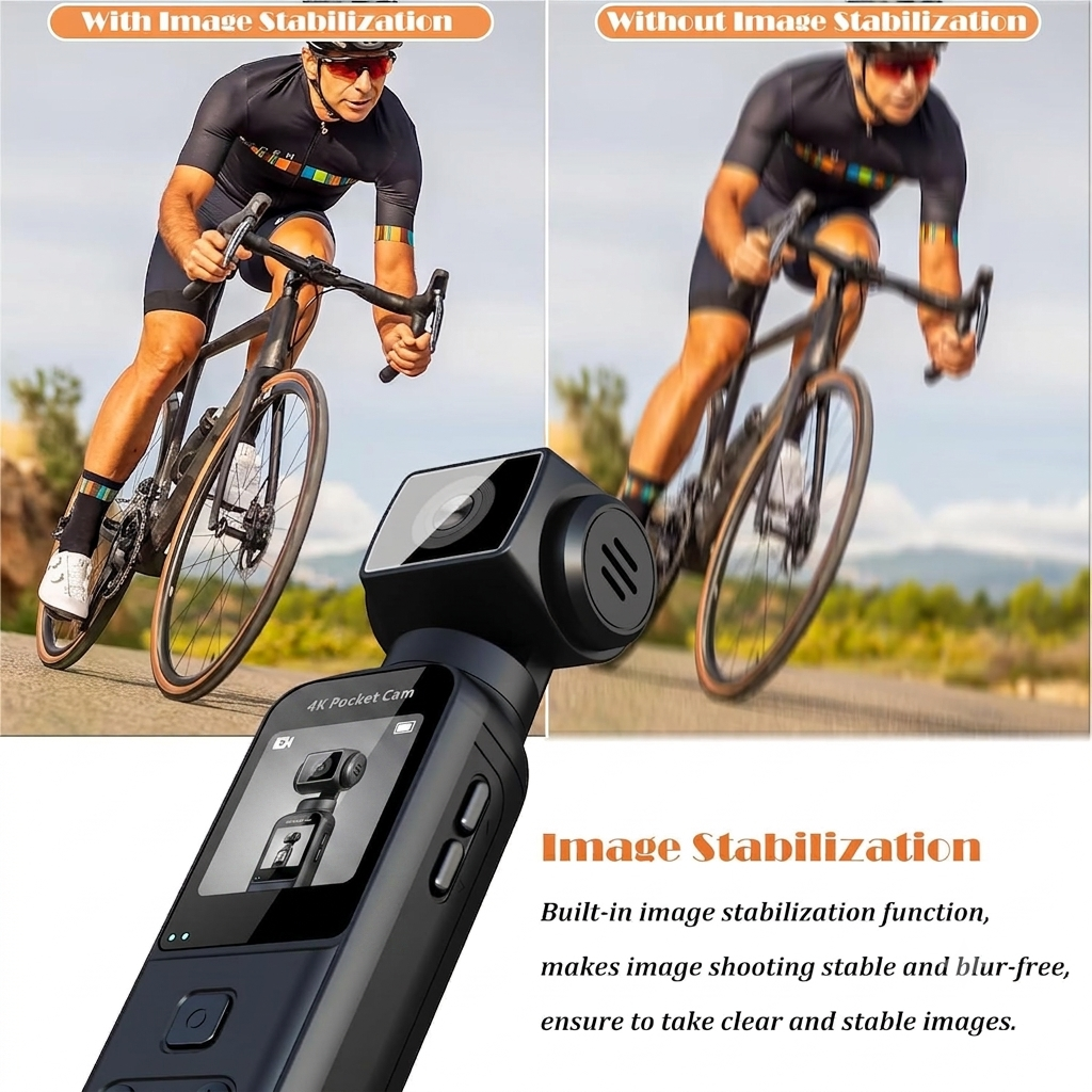 Ultra HD 270° Rotatable WiFi Action Camera