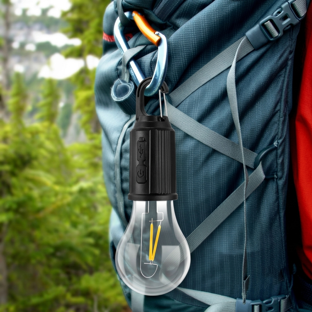 Rechargeable Waterproof LED Camping Bulb