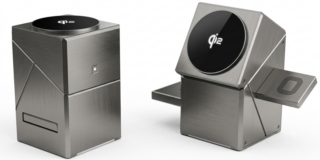 3-in-1 Foldable Wireless Charging Station – 15W Magnetic Charger for Phone, Watch & Earbuds