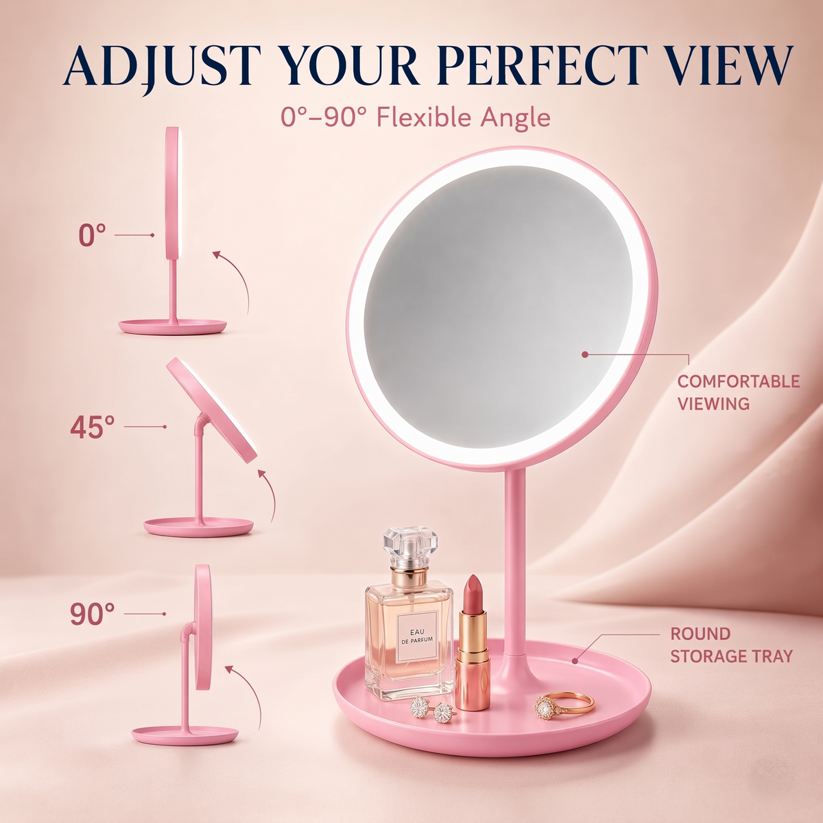 Professional LED Makeup Mirror