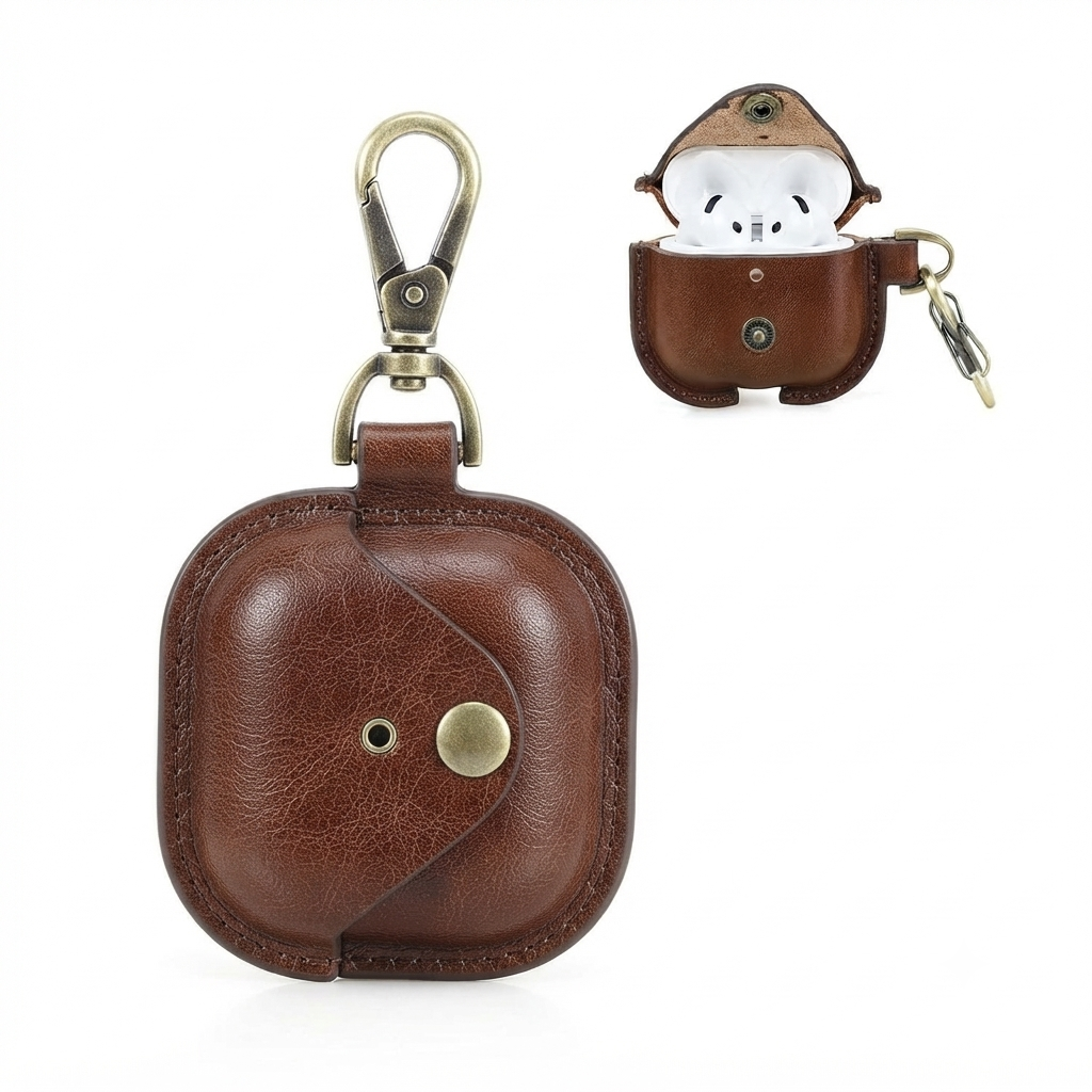 Leather Earphone Case Cover for AirPods 2 Pro (Multicolor)