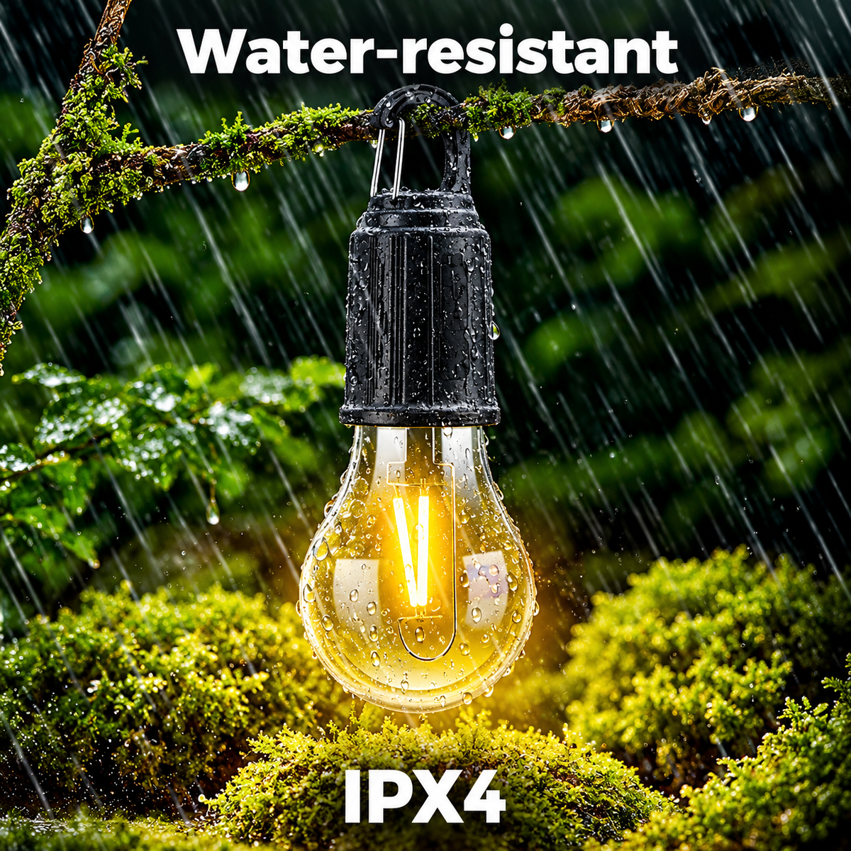 Rechargeable Waterproof LED Camping Bulb