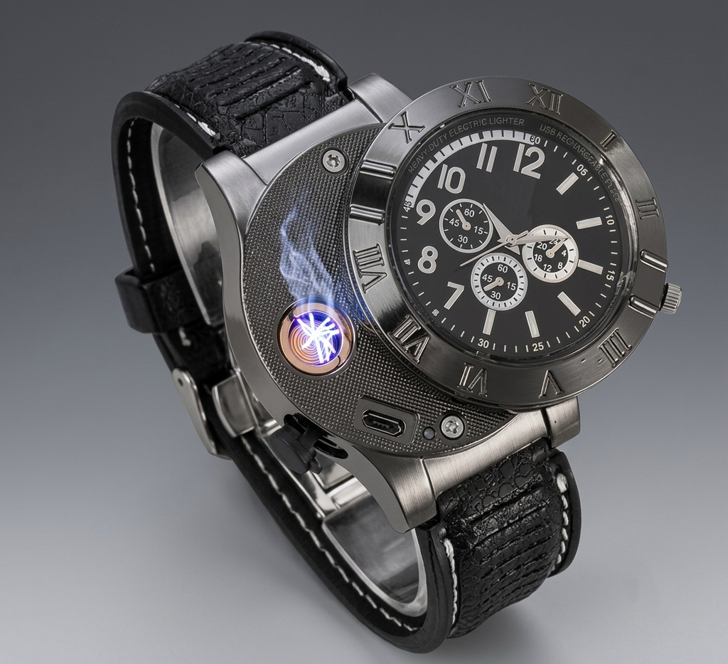 Electric Lighter Watch