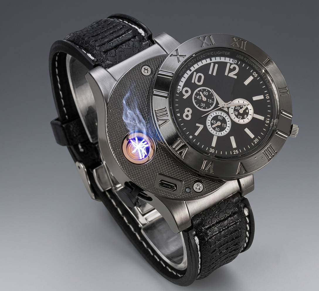 Electric Lighter Watch